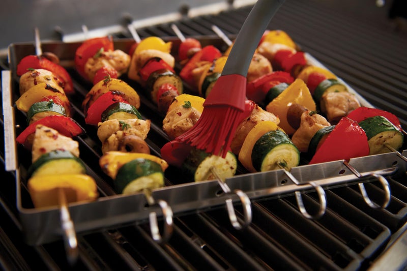 GrillPro 41338 Stainless Steel Shish Kebab Set - Image 2